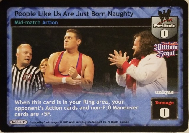 People Like Us Are Just Born Naughty - WWE Raw Deal » Superstar cards »